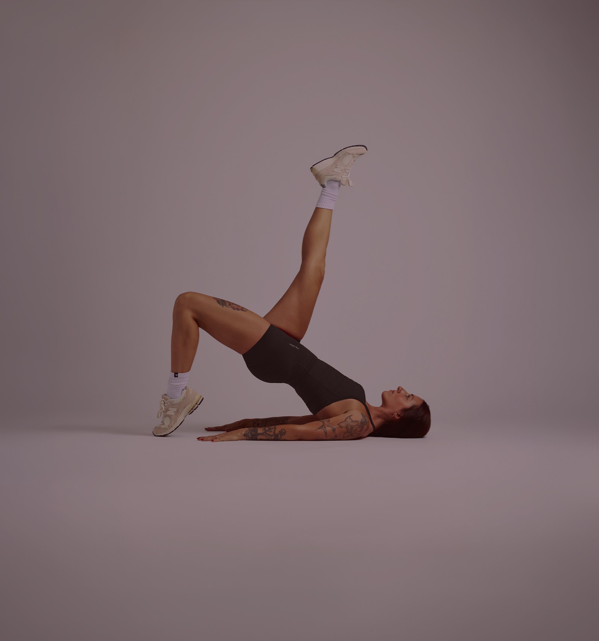 Alex mid strength-training stretch